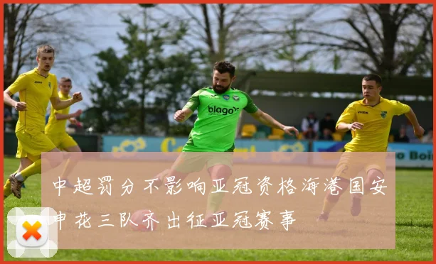 中超罚分不影响亚冠资格海港国安申花三队齐出征亚冠赛事
